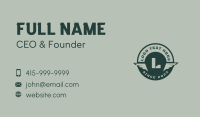 Barracks Business Card example 2