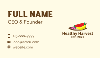 Healthy Fruit Plate Business Card Image Preview