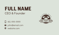 Woodworker Business Card example 2