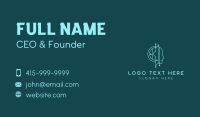 AI Robotics Technology Business Card