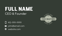 Military Army Officer Business Card
