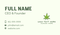 Medicinal Business Card example 1