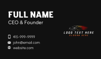 Fast Car Driving Business Card