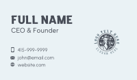 Crown Justice Woman Business Card