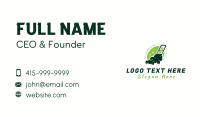 Lawn Mower Machine Business Card