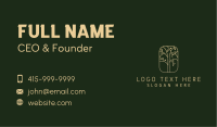 Horticulture Business Card example 1