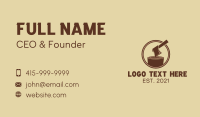 Lumberjack Business Card example 3