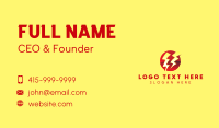 Thunder Energy Bolt  Business Card