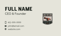 Hammer Tool Carpentry Renovation Business Card