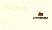 Chocolate Cake Dessert Business Card