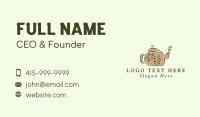 Floral Teapot Tea Business Card