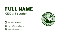 Shovel Plant Gardening Business Card