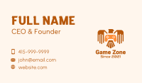 Eagle Game Streaming Business Card Image Preview