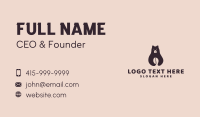 Grizzly Bear Business Card example 4