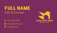 Golden Eagle Egg Business Card