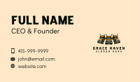 Cargo Truck Business Card example 3