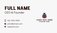 Superhero Ladybug  Business Card
