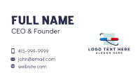 Warning Business Card example 4