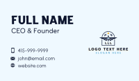 Plane Forwarding Logistics Business Card Design