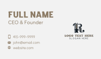 Fancy Business Card example 2