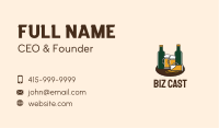 Beer Bottle & Mug Pub Business Card
