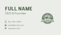Green House Roofing Business Card