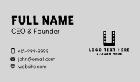 Actor Business Card example 2