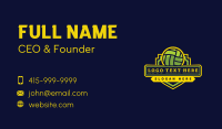 Sports Volleyball Team Business Card Design