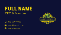 Sports Volleyball Team Business Card