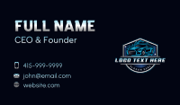 Car Wash Detailing Business Card