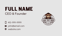 Dog Bulldog Suit Business Card