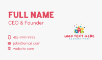 Kindergarten Education School Business Card