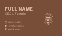 Cafe Coffee Bread Business Card