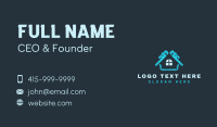 House Pipeline Maintenance Business Card