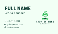 Sustainable Company Arrow  Business Card