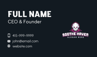 Grim Reaper Skull Business Card Image Preview