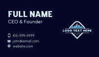 Outdoor Mountaineer Adventure Business Card