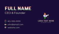 India Architectural Temple Business Card