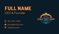 Heating Business Card example 1