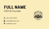 Roadie Business Card example 1