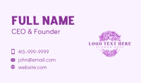 Flower Boutique Garden Business Card