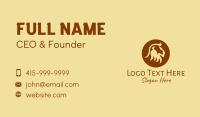 Lion Business Card example 3