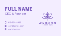 Wellness Acupuncture Needle Business Card