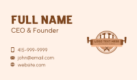 Lumber Mill Business Card example 4