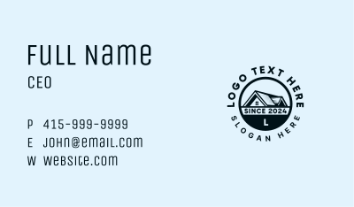 Roof Renovation Roofing Business Card Image Preview