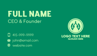 Respiratory Business Card example 1