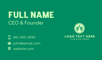 Leaf Lungs Business Card Design