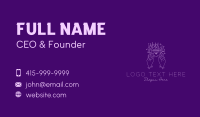 Diamond Gem Hands Business Card