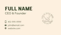 Shovel Plant Gardening Business Card