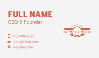 Auto Supply Business Card example 2